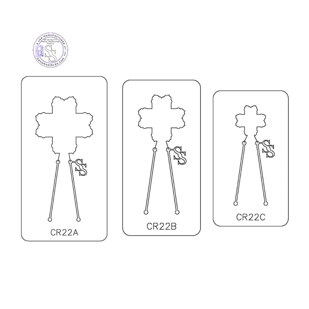 PANCAKE DIE CR22 CROSS 22